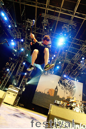 Enter Shikari op Roskilde 2008 foto