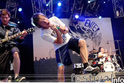 Enter Shikari op Roskilde 2008 foto