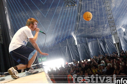 Enter Shikari op Roskilde 2008 foto