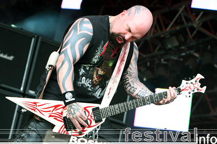 Slayer op Roskilde 2008 foto