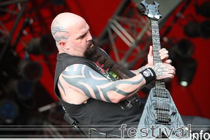 Slayer op Roskilde 2008 foto