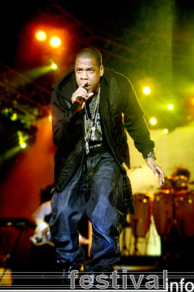 Jay-Z op Roskilde 2008 foto