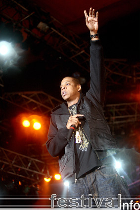 Jay-Z op Roskilde 2008 foto