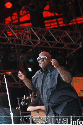 Gnarls Barkley op Roskilde 2008 foto