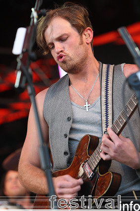 Kings of Leon op Roskilde 2008 foto