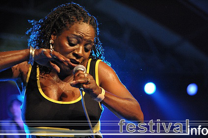 Sharon Jones & The Dap-Kings op North Sea Jazz 2008 foto