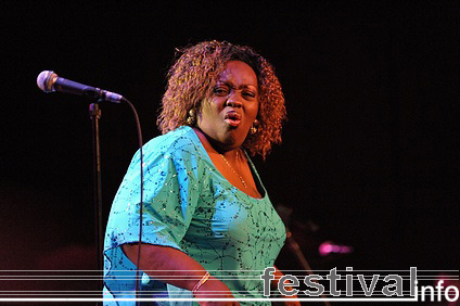 Sharrie Williams & the Wiseguys op North Sea Jazz 2008 foto