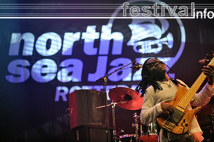 Toto Bona Lokua op North Sea Jazz 2008 foto