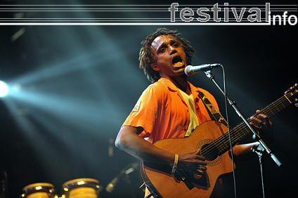 Toto Bona Lokua op North Sea Jazz 2008 foto