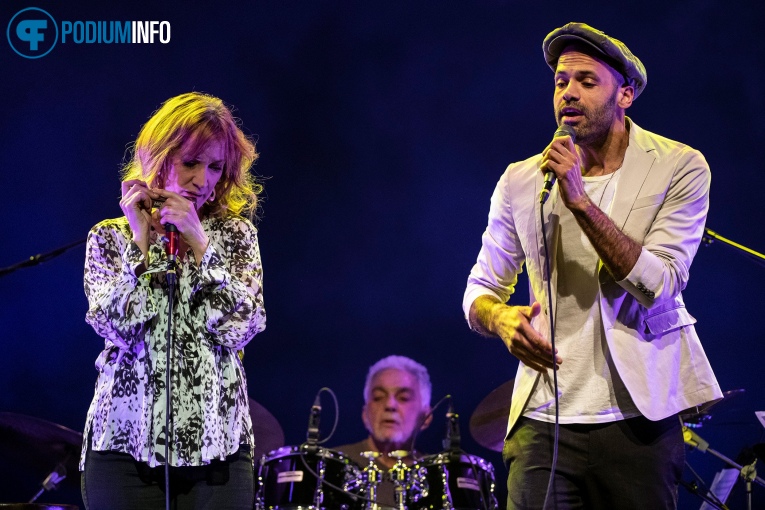 Alain Clark op Alain Clark / Hermine Deurloo / Steve Gadd - 26/02 - Podium Victorie foto