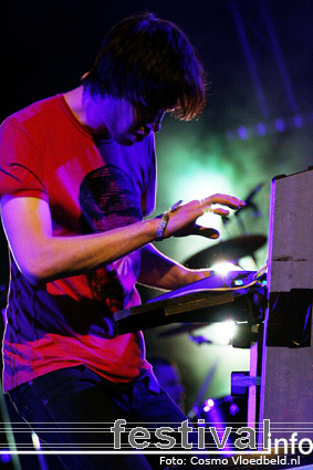 Calvin Harris op Benicàssim 2008 foto