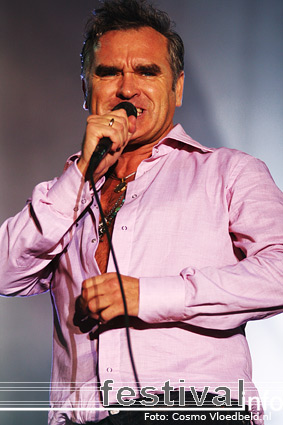 Morrissey op Benicàssim 2008 foto