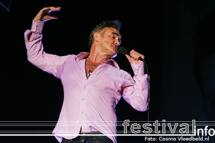 Morrissey op Benicàssim 2008 foto