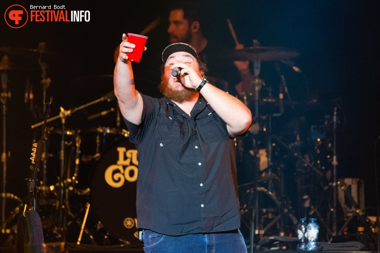 Luke Combs op Country To Country 2020 foto