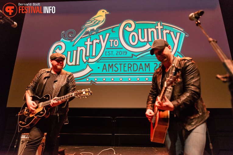 Tim Hicks op Country To Country 2020 foto