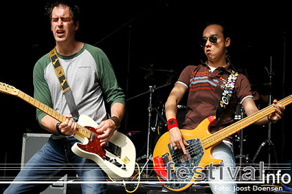 Red Zone Cuba op Bunkerpop 2008 foto