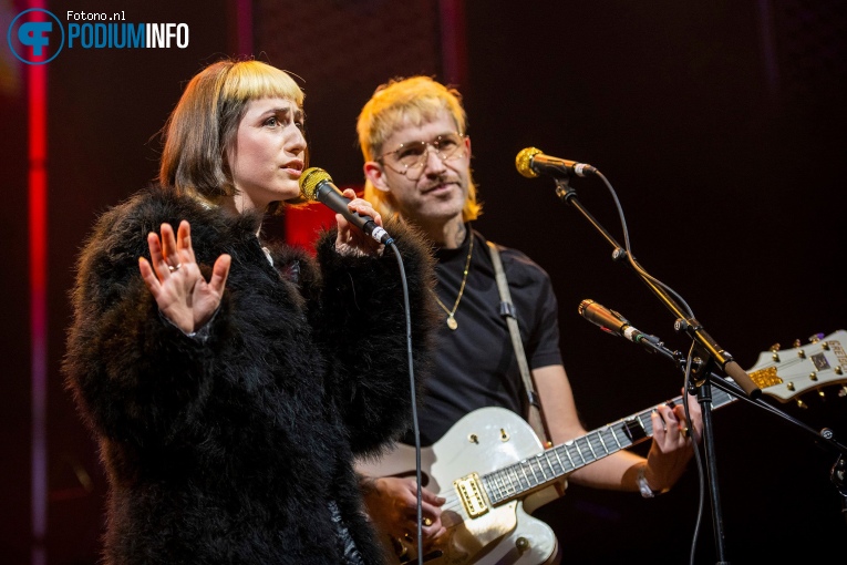 Sophie Straat op Fieldlab concert André Hazes - 07/03 - Ziggo Dome foto