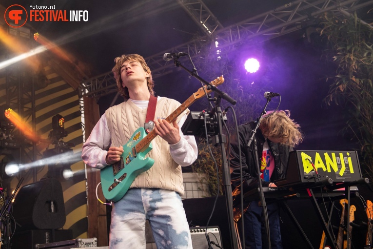 Banji op Back to Live Fieldlab festival pop foto