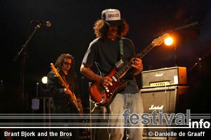 Brant Bjork op Dijkpop 2004 foto