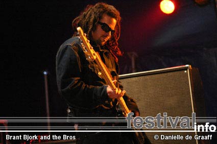 Brant Bjork op Dijkpop 2004 foto