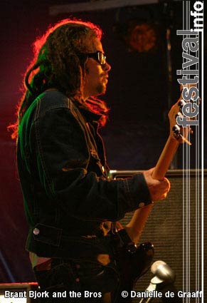 Brant Bjork op Dijkpop 2004 foto