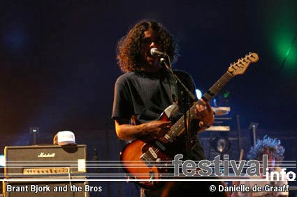 Brant Bjork op Dijkpop 2004 foto