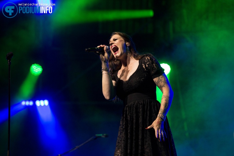 Floor Jansen op Floor Jansen - 15/07 - Het Zomer Theater foto