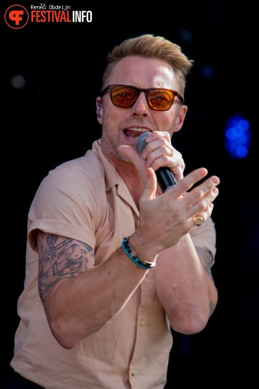 Ronan Keating op W-Fest 2021 foto