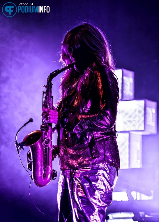 Candy Dulfer op Candy Dulfer - 03/09 - podium Victorie foto