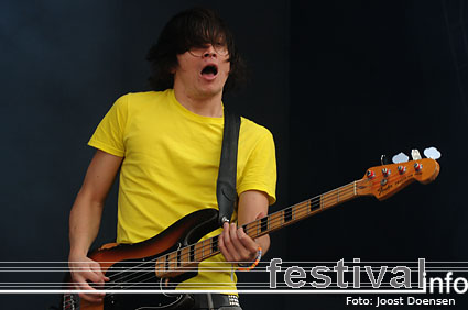 The Wombats op Pukkelpop 2008 foto