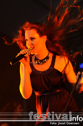 Epica op Pukkelpop 2008 foto