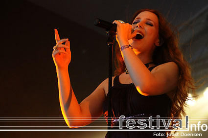 Epica op Pukkelpop 2008 foto