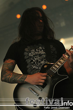 As I Lay Dying op Pukkelpop 2008 foto