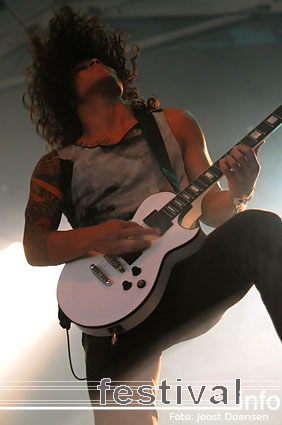 As I Lay Dying op Pukkelpop 2008 foto