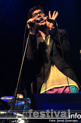 Jamie Lidell op Pukkelpop 2008 foto