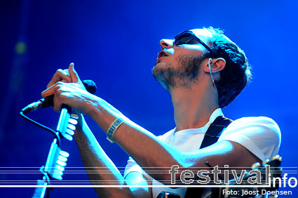 Editors op Pukkelpop 2008 foto