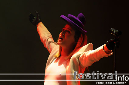 Róisín Murphy op Pukkelpop 2008 foto