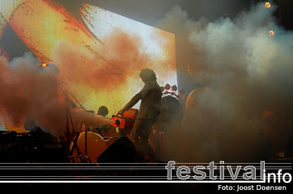 The Flaming Lips op Pukkelpop 2008 foto