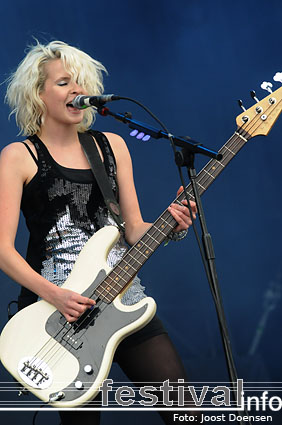 The Subways op Pukkelpop 2008 foto