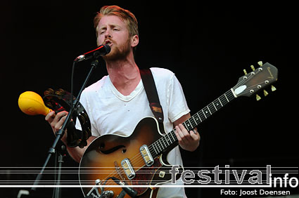 Cold War Kids op Pukkelpop 2008 foto