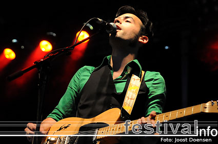 Tim Vanhamel op Pukkelpop 2008 foto