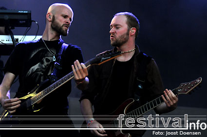 Within Temptation op Pukkelpop 2008 foto