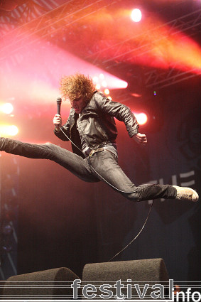 The Pigeon Detectives op Lowlands 2008 foto