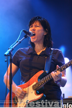 The Breeders op Lowlands 2008 foto