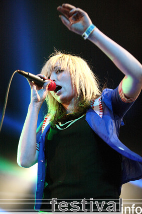 The Ting Tings op Lowlands 2008 foto