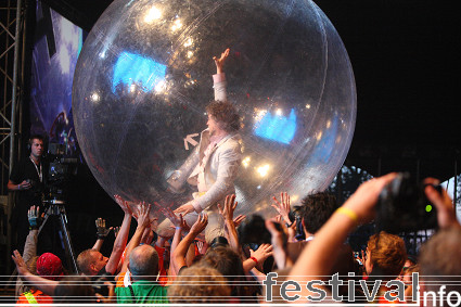 The Flaming Lips op Lowlands 2008 foto