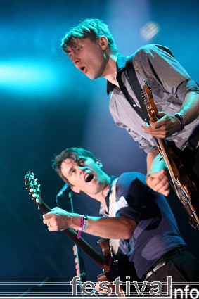 Franz Ferdinand op Lowlands 2008 foto