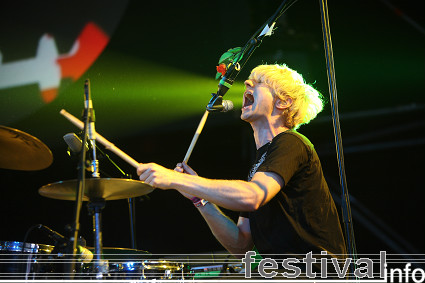 Blood Red Shoes op Lowlands 2008 foto