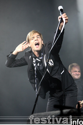 The Hives op Lowlands 2008 foto