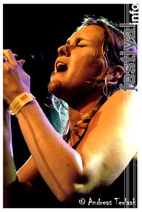 Francien van Tuinen Band op North Sea Jazz 2004 foto